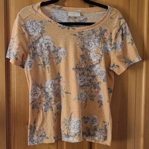 Women's Large Floral Top